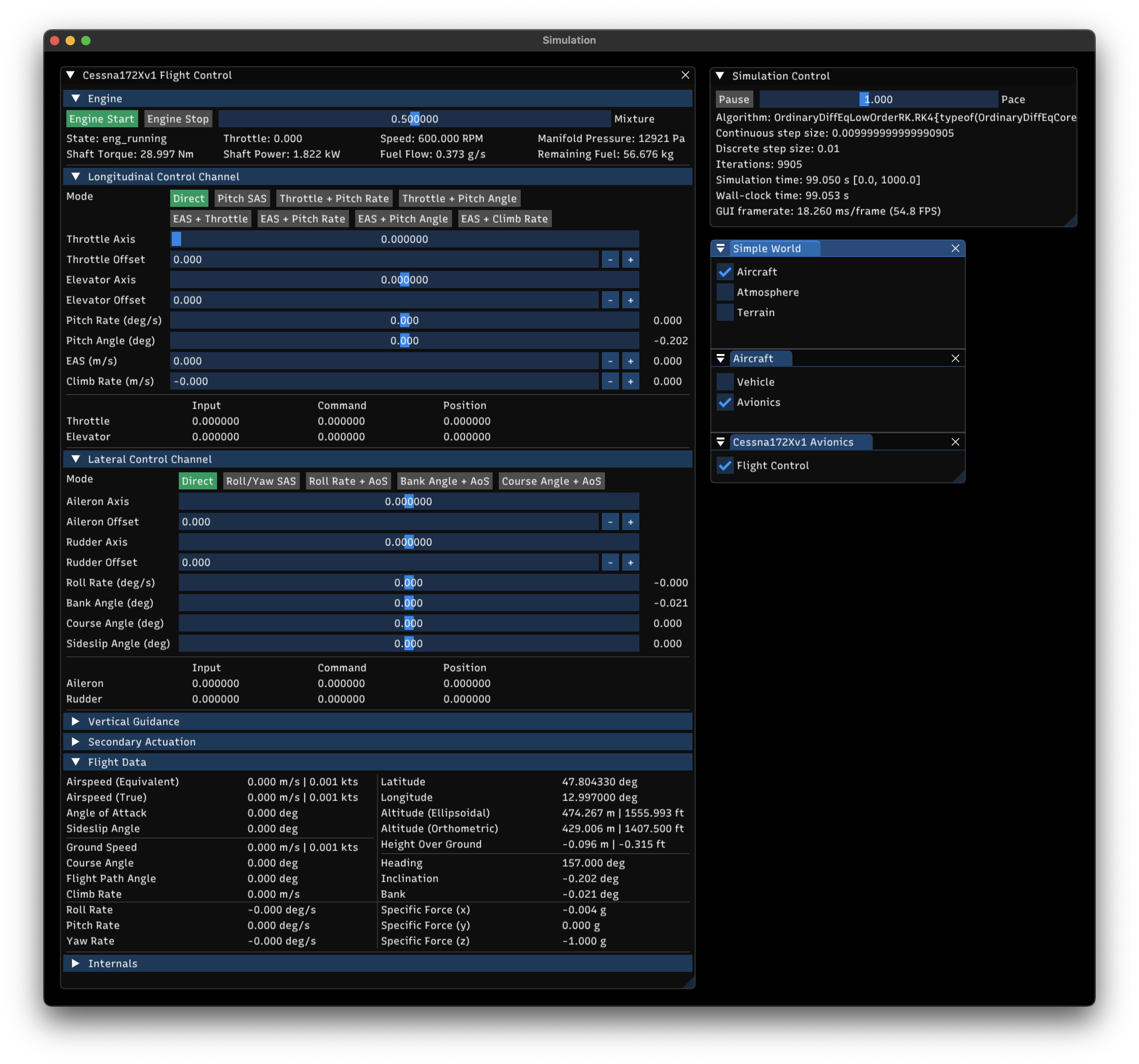 Take-Off GUI