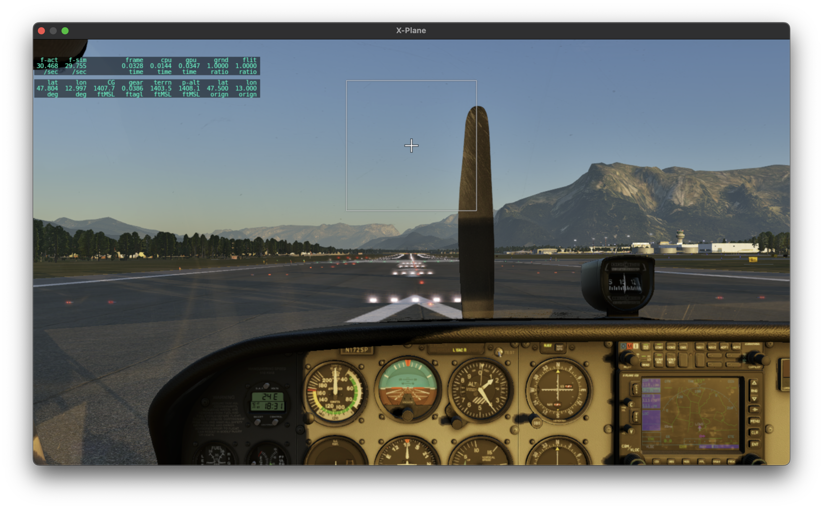 X-Plane 12 Simulation Started